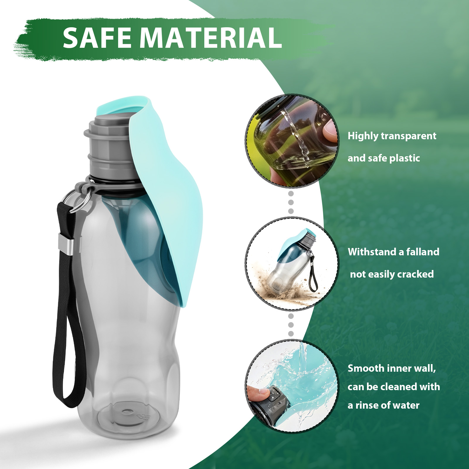Botol Air Anjing 800Ml Botol M - Pet Supplies Coupon ulasan dan harga