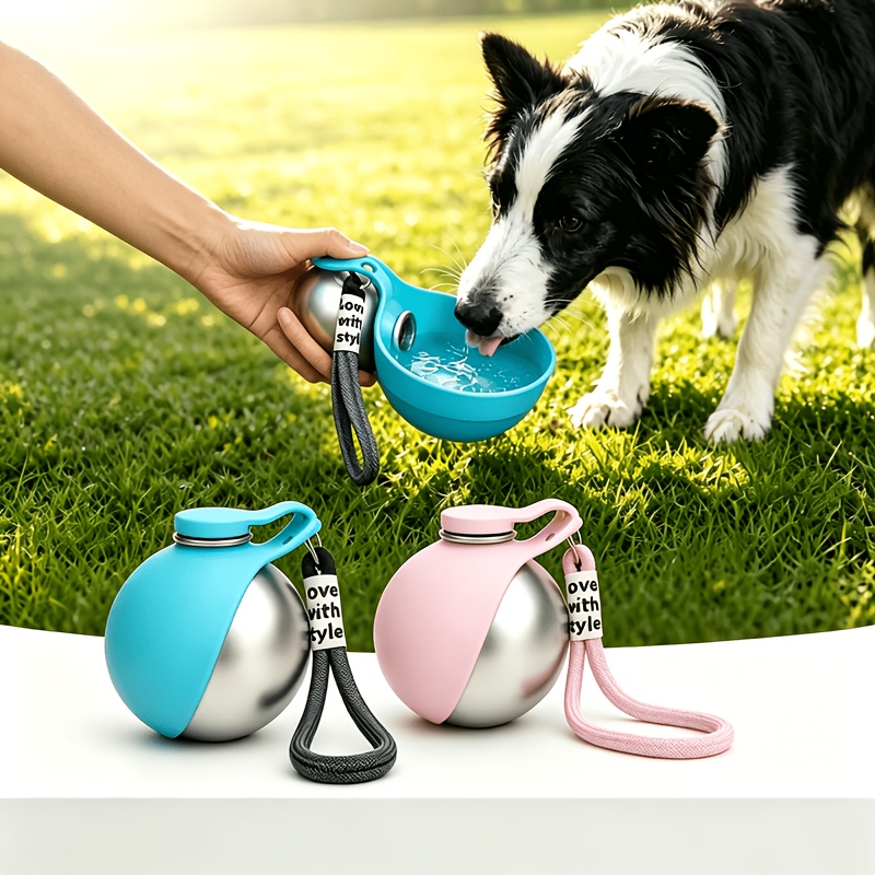 Botol Air Anjing Stainless Ste - Pet Supplies Coupon ulasan dan harga
