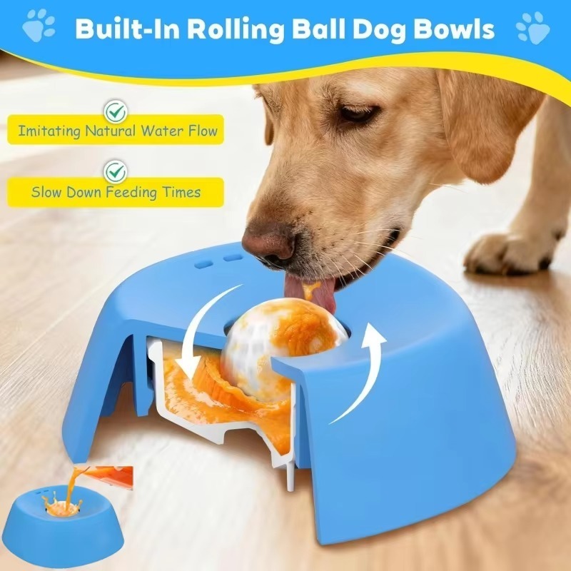 1pc Mangkuk Jilat Anjing Slow  - Pet Supplies Coupon ulasan dan harga